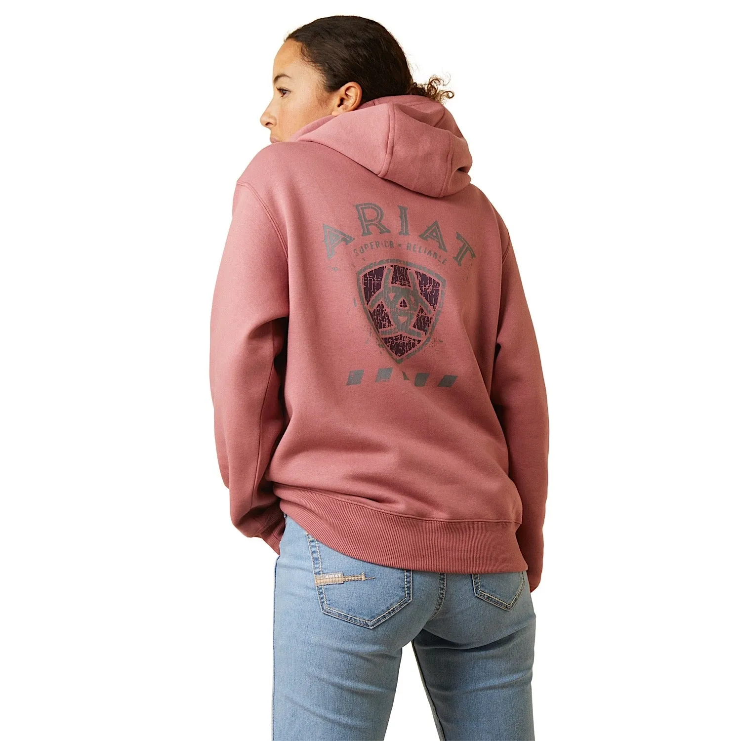 Ariat Womens Superior Hoodie Nostalgia Rose