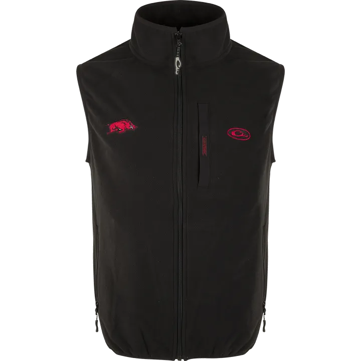 Arkansas Camp Fleece Vest