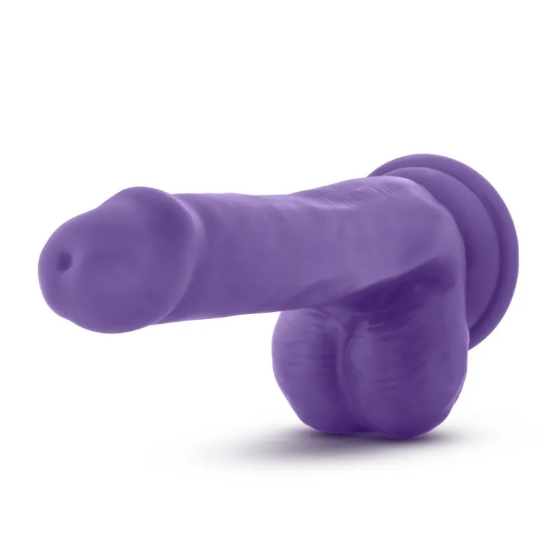 Au Natural - Bold - Delight - 6 Inch Dildo -  Purple