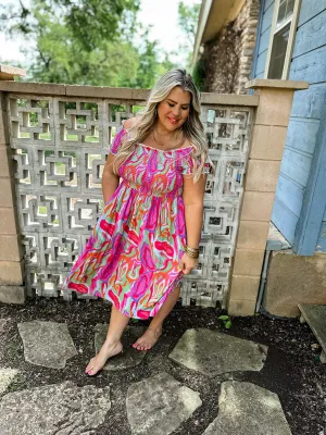 Blakeley Smocked Hadley Dresses in Fun Prints