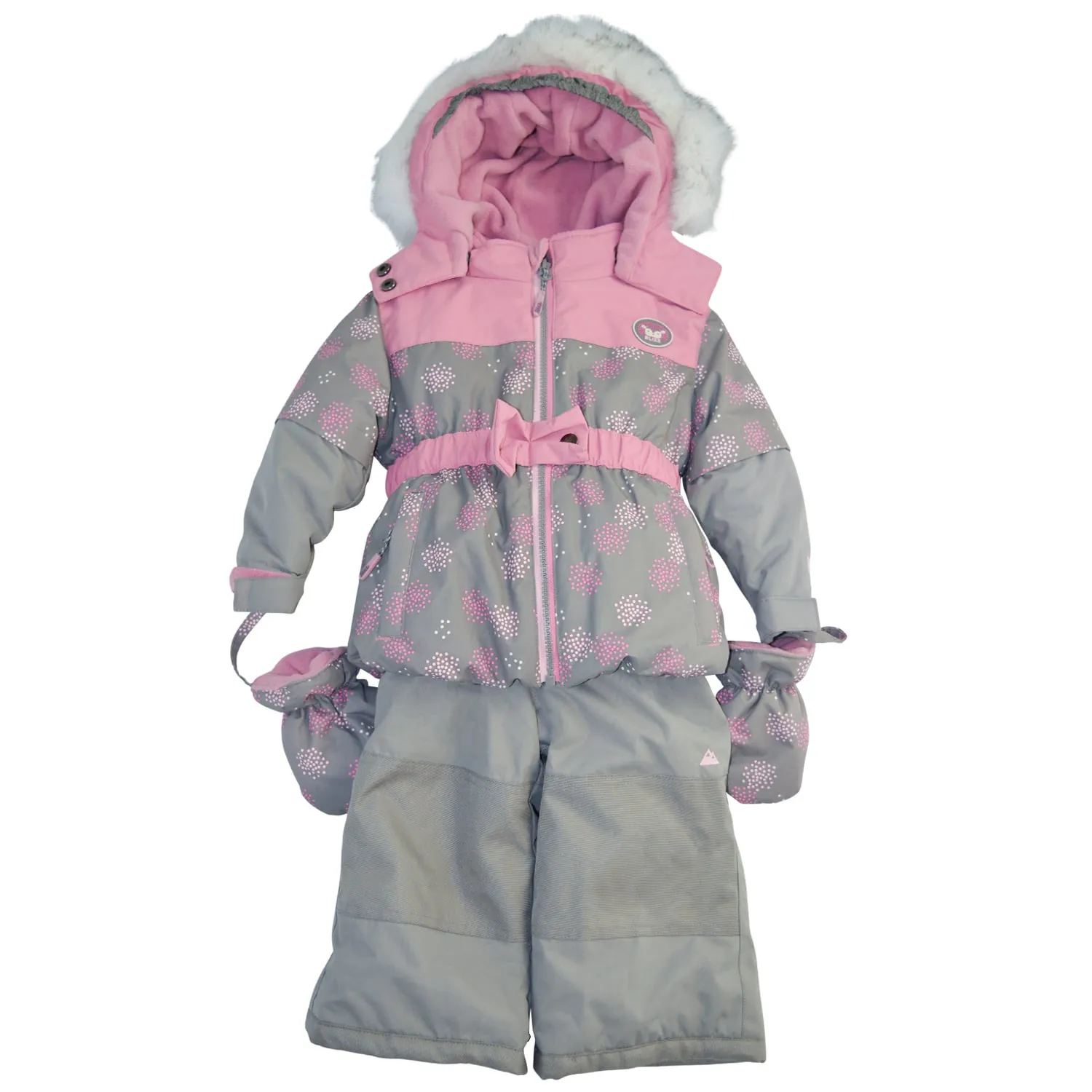 Blizz Toddler Girl Snow Suit (18m to 6 yrs) - 21WBLI5102