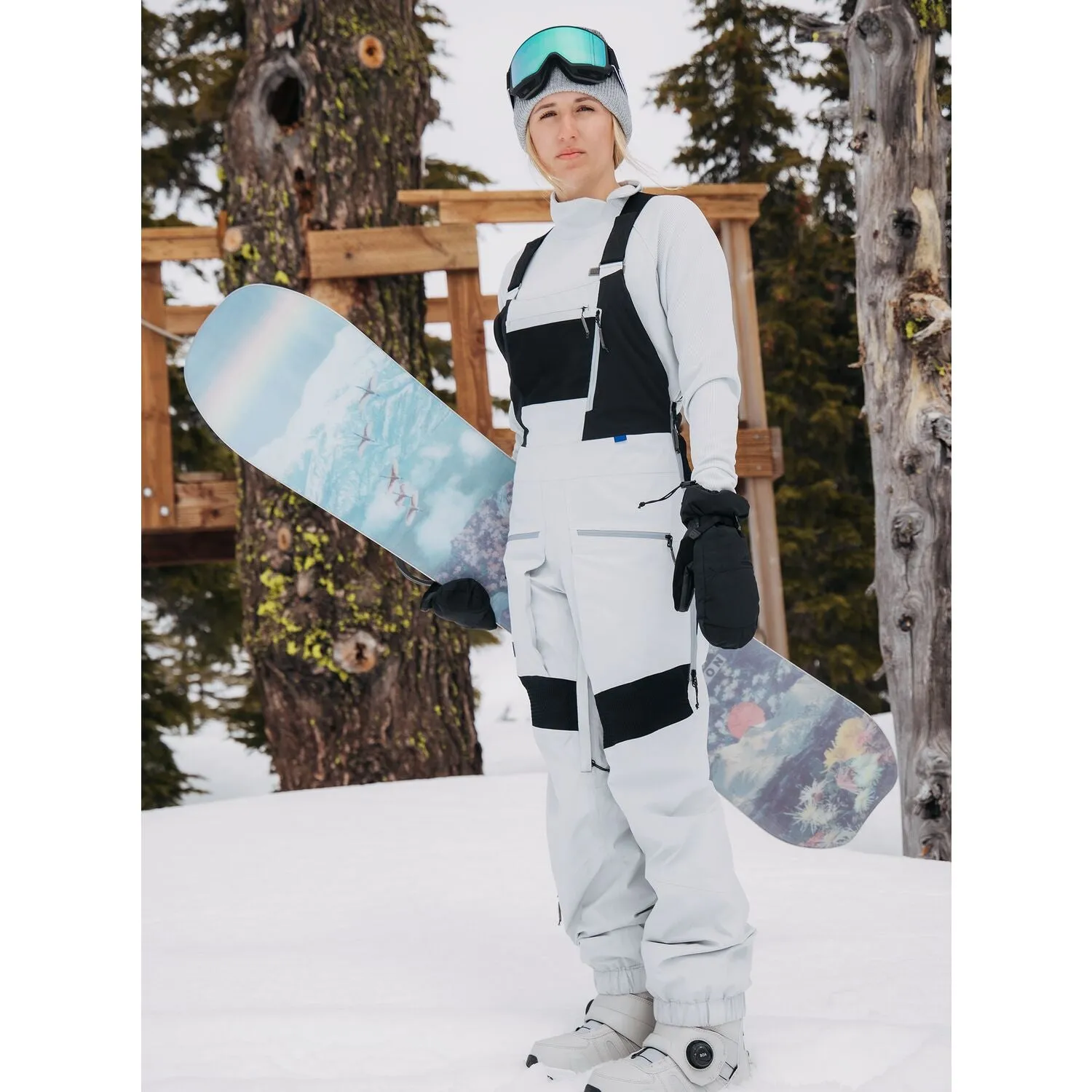 Burton Carbonate Gore-Tex 2L Bib Pants 2023 - Women's Snowboard Bib