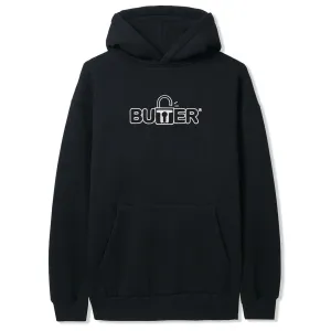 Butter Goods - Lock Hoodie Black