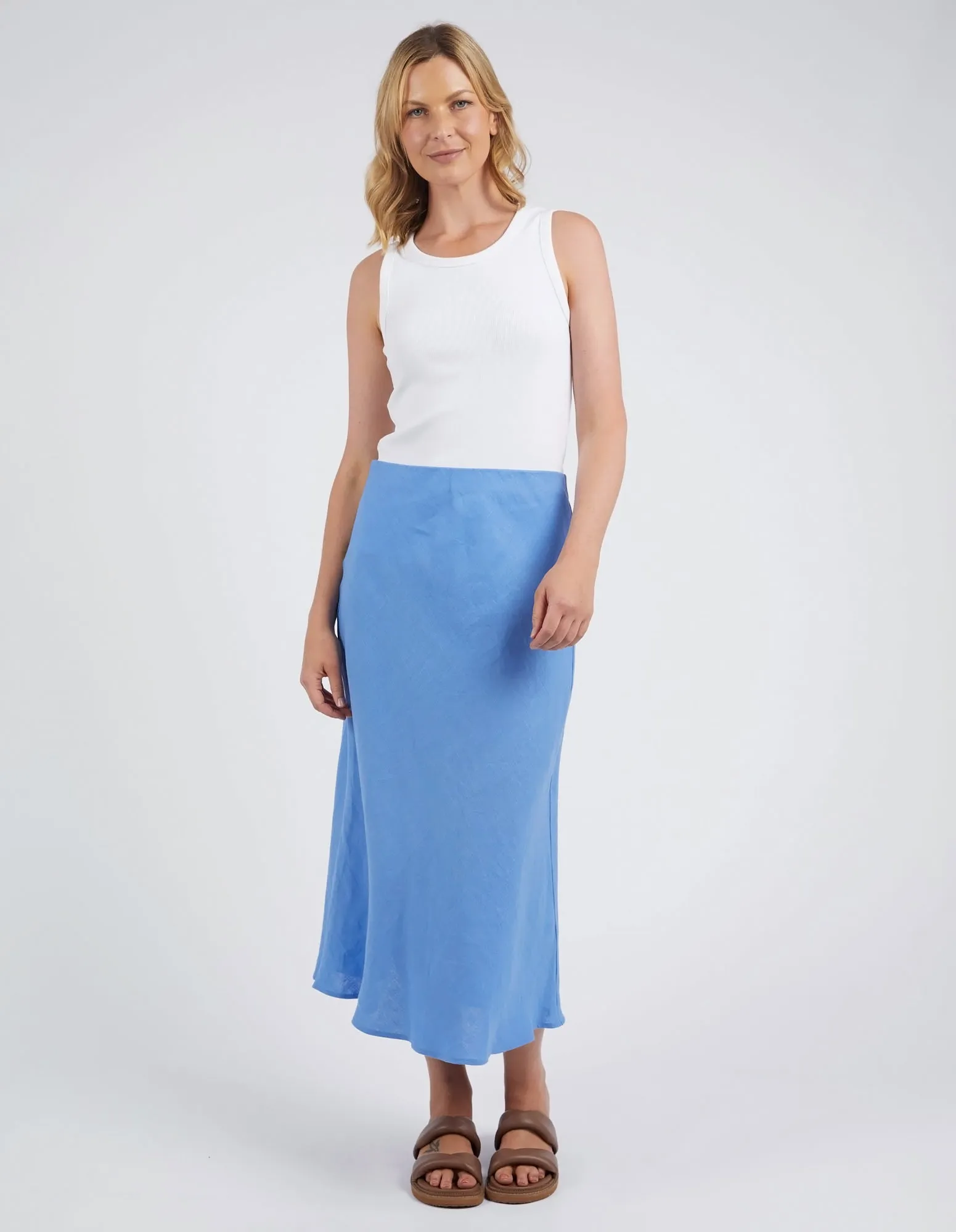 Eleni Skirt Cerulean Blue