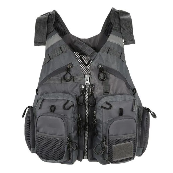 Fly Fishing Vest With Multiple Pockets