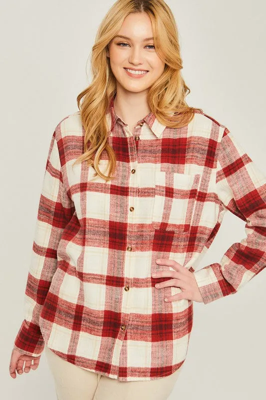 FS Clearance Women's Flannel Top