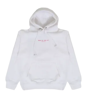 Girls Sunset Hoodie in White