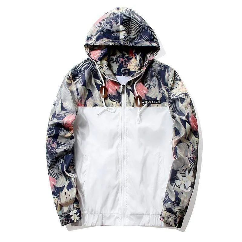 HYPE Floral Windbreaker (4 colors)