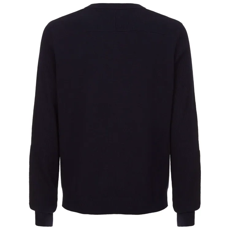 Le Chameau Asthall Sweater - Navy Size Medium