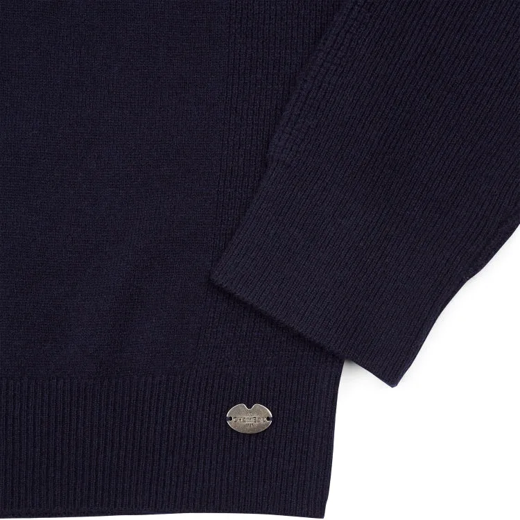 Le Chameau Asthall Sweater - Navy Size Medium