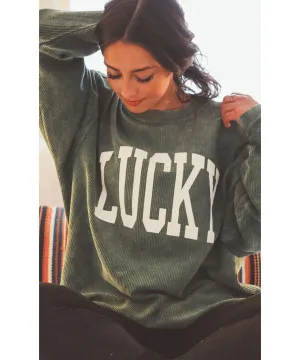 Lucky Corded Sweatshirt