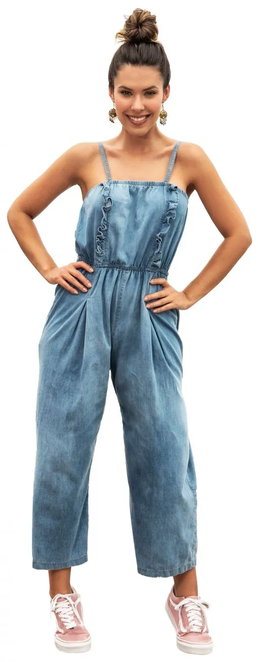 Mapale Jumpsuit Color Chambray