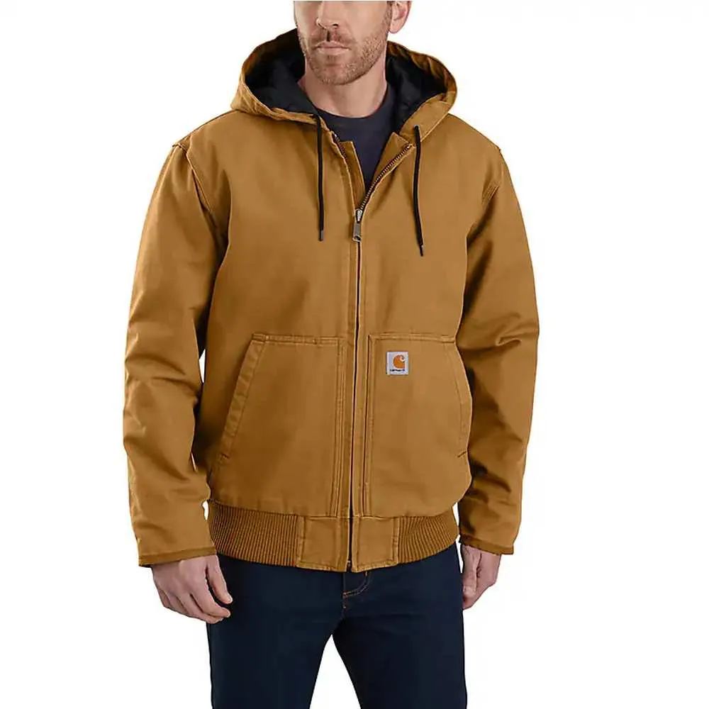 Men's Washed Duck Insulated Active Jacket