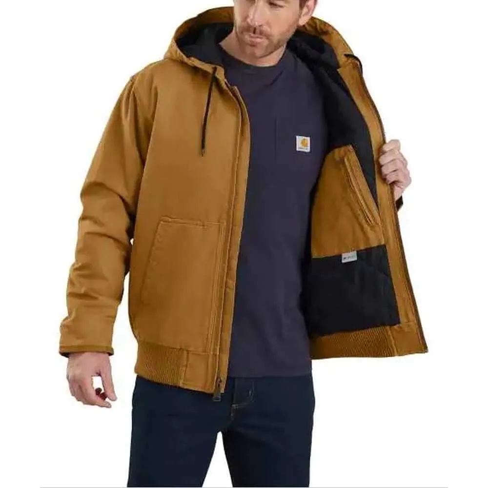 Men's Washed Duck Insulated Active Jacket