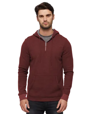 MILTON BRUSHED THERMAL 1/4-ZIP HOODIE