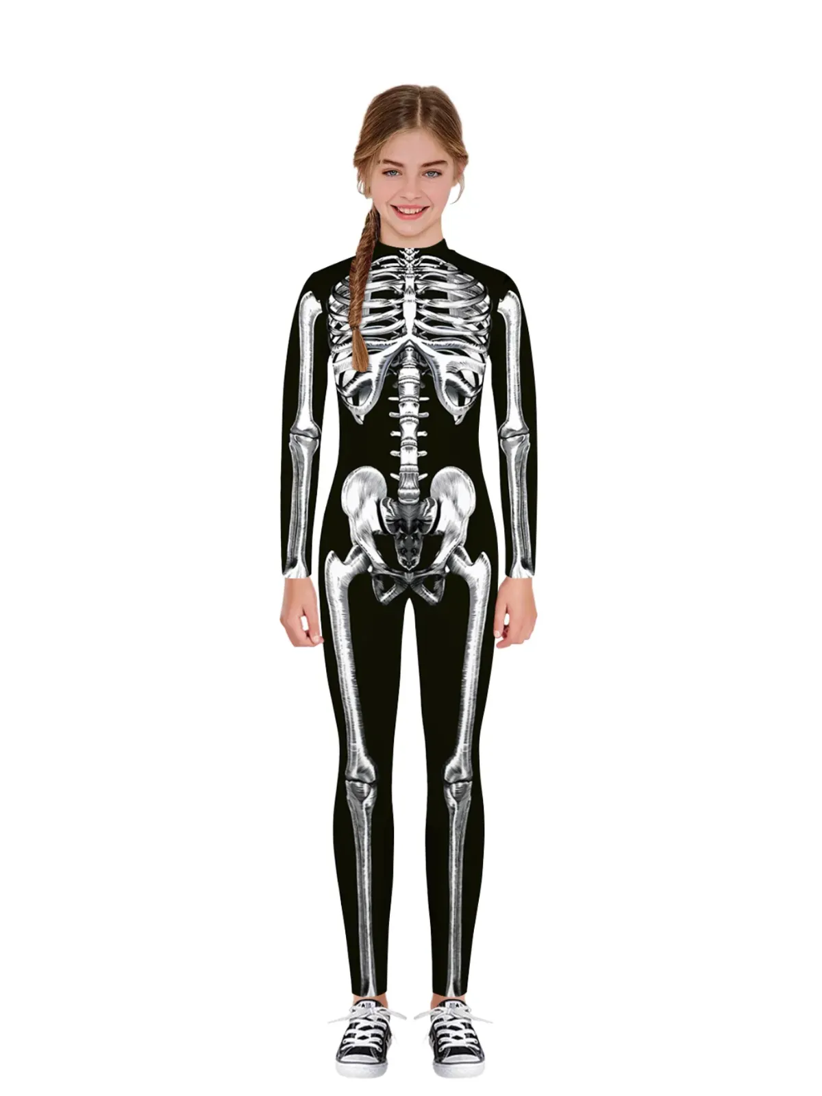 Mommy and Me Adorable Skeleton Halloween Costumes