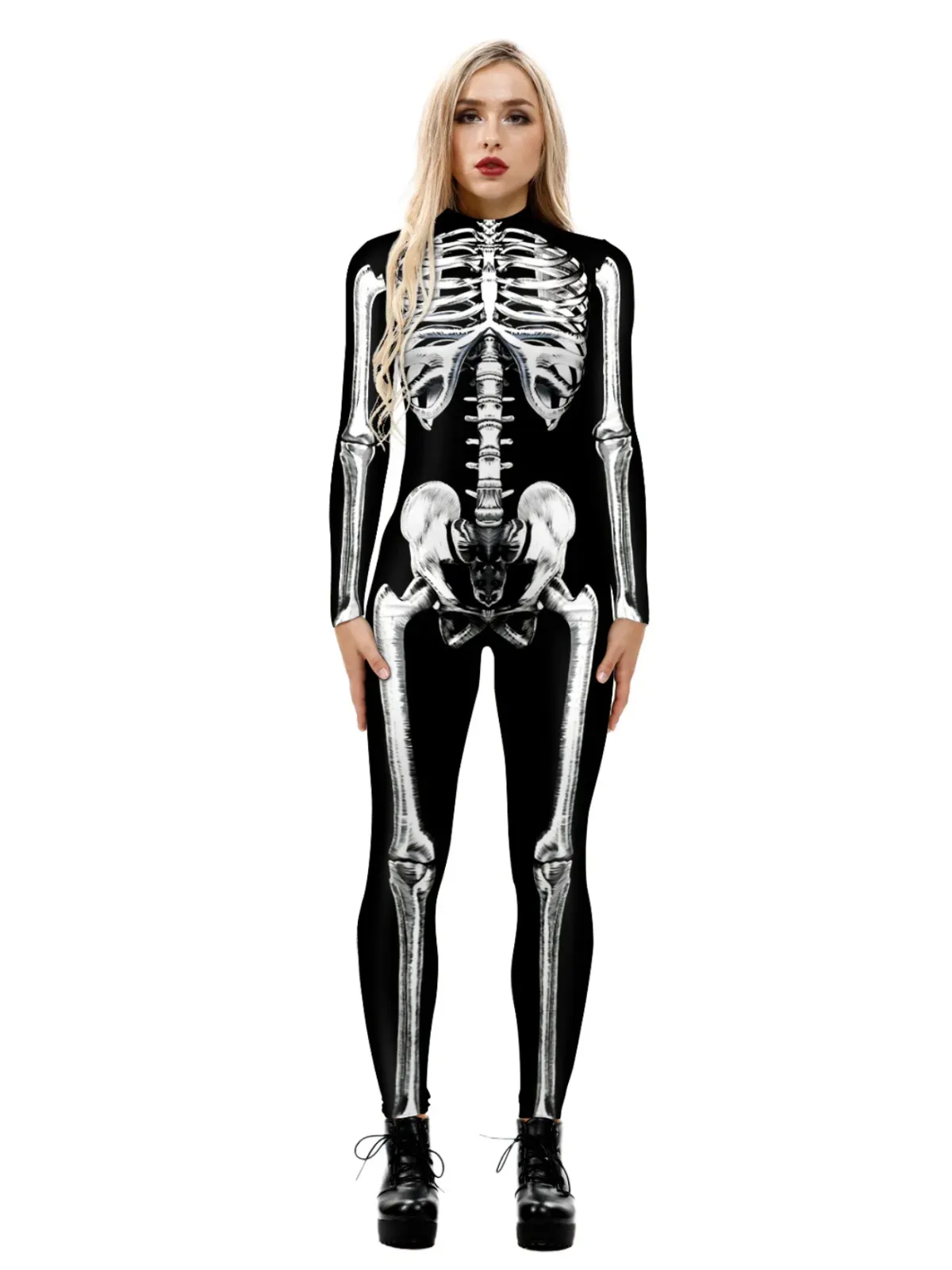 Mommy and Me Adorable Skeleton Halloween Costumes