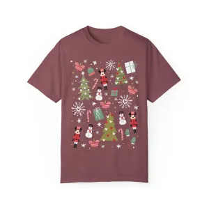 Nutcracker Christmas Comfort Colors Tee