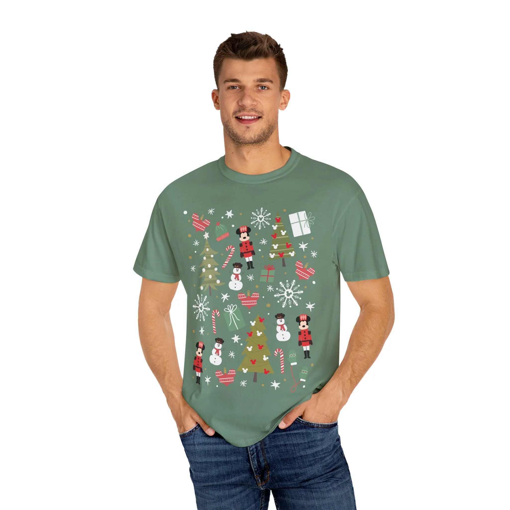 Nutcracker Christmas Comfort Colors Tee