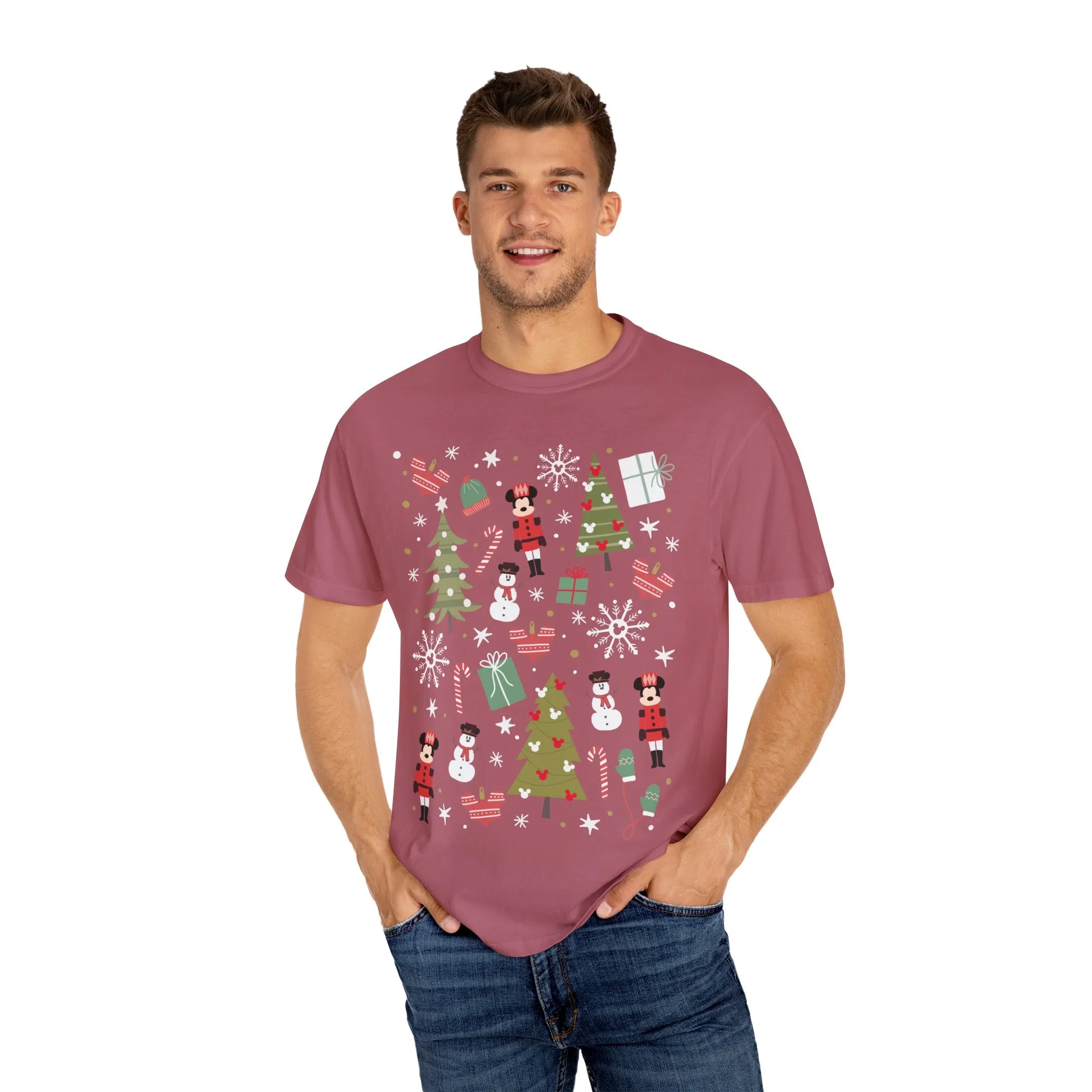 Nutcracker Christmas Comfort Colors Tee