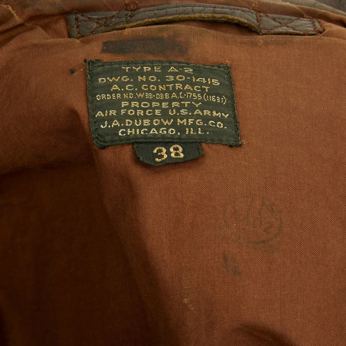 Original U.S. WWII B-24 Liberator 484th Bombardment Group Named Grouping with Painted A2 Jacket and Italian Made Patches