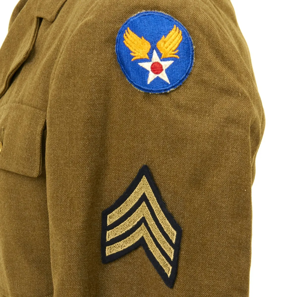 Original U.S. WWII B-24 Liberator 484th Bombardment Group Named Grouping with Painted A2 Jacket and Italian Made Patches