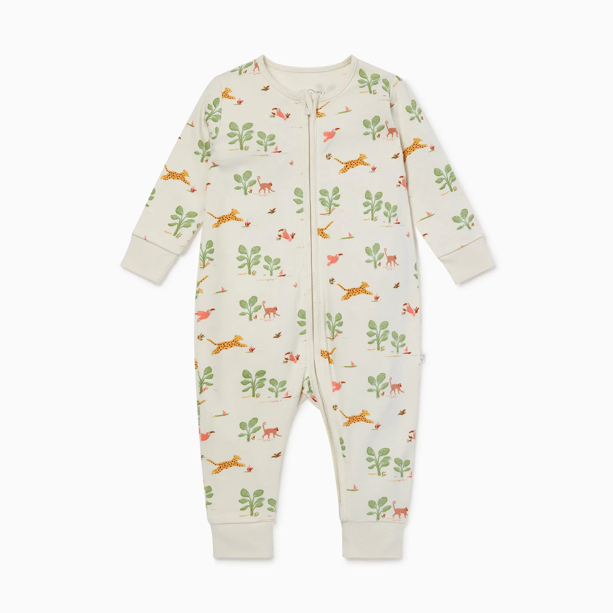 Rainforest Clever Zip Romper