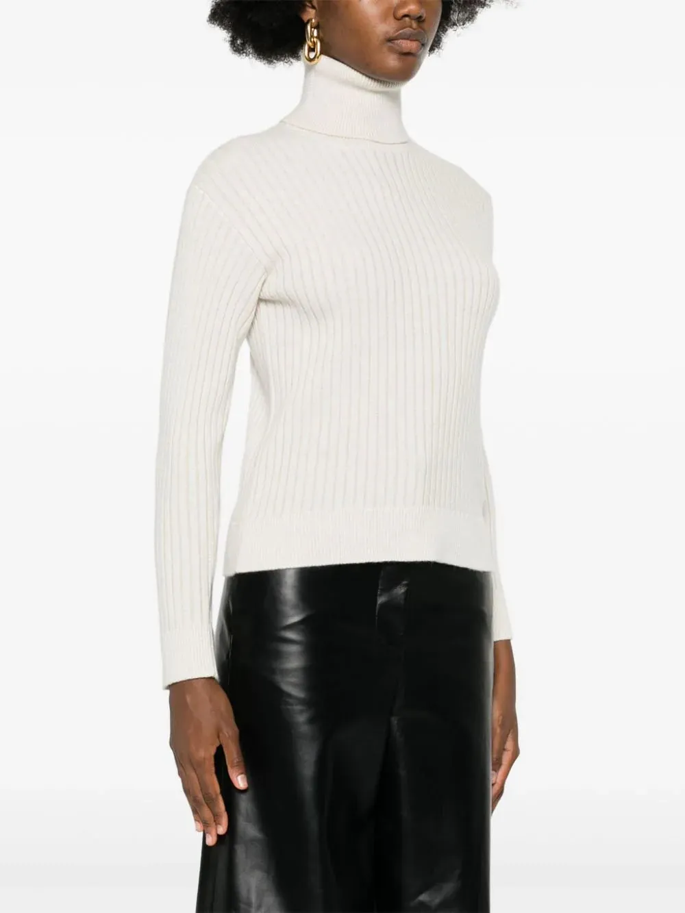 roll-neck jumper