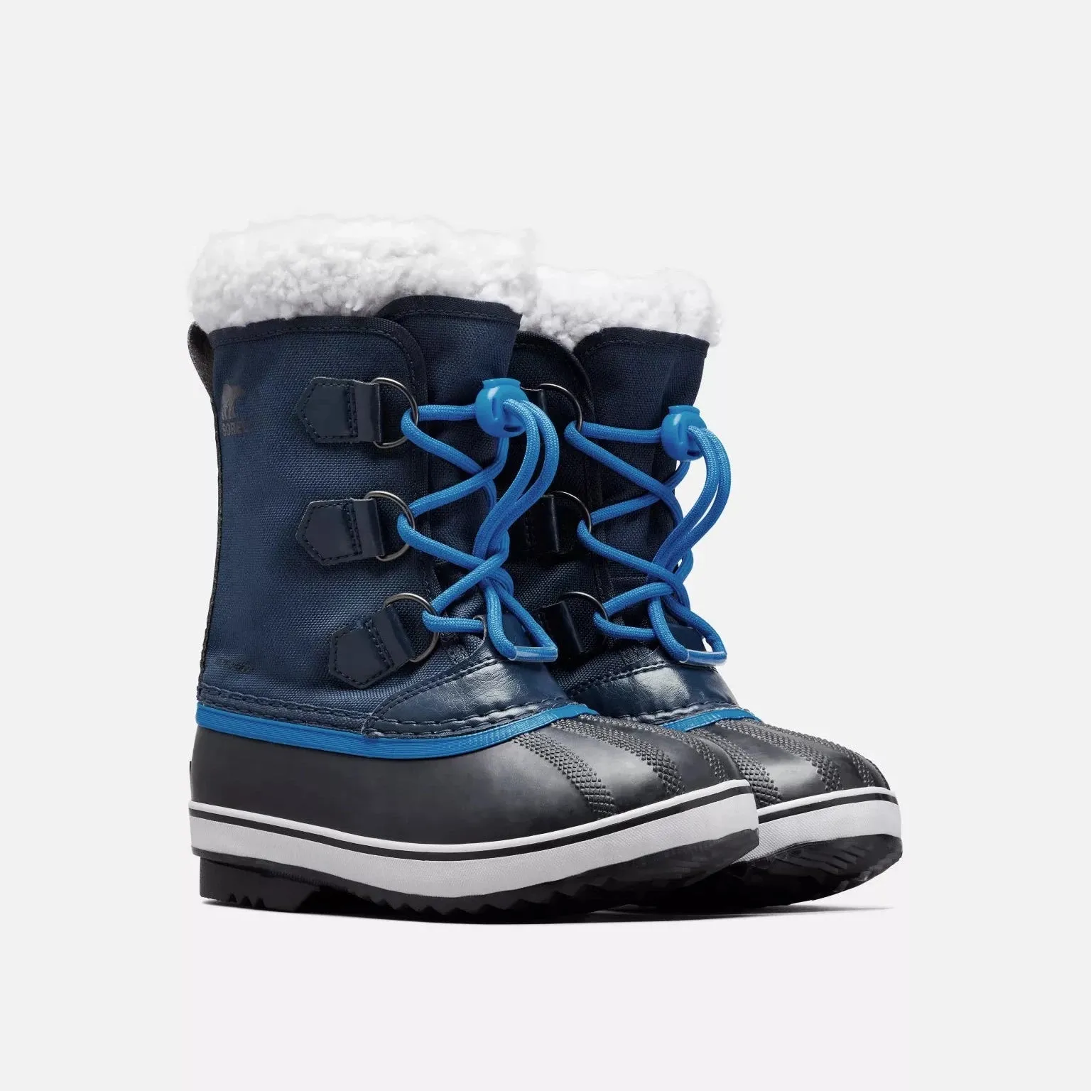 Sorel Collegiate Navy/Super Blue Nylon Yoot Pac Youth Boot