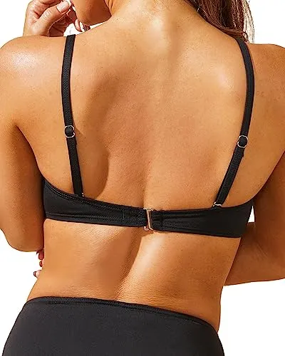 Strapless Swimsuit O-Ring Bikini Tops