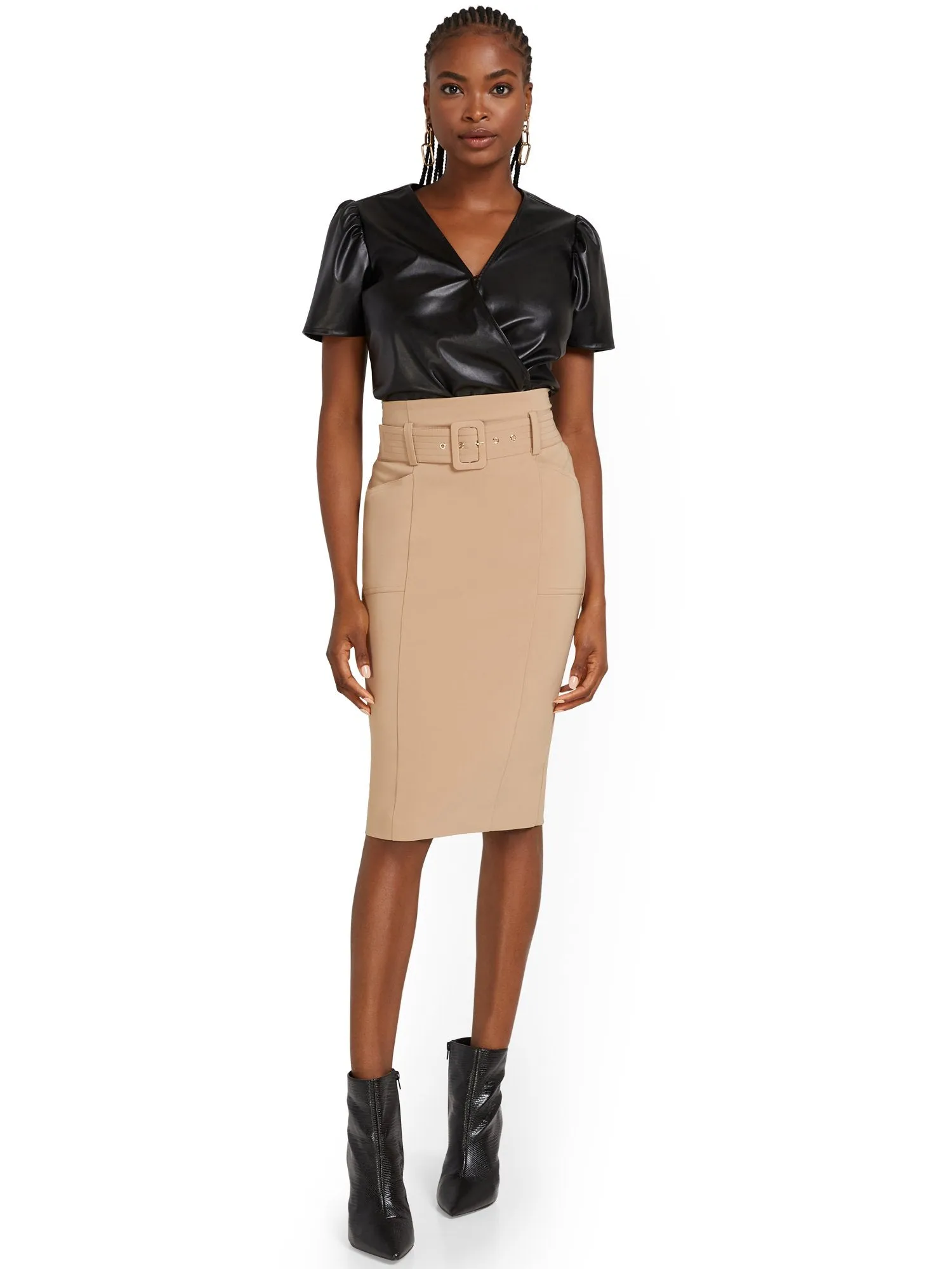 Utility Pencil Skirt