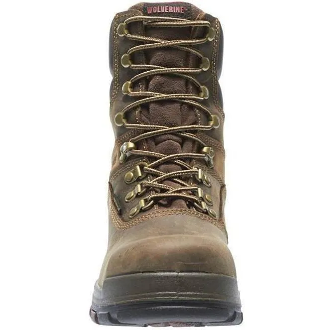 Wolverine Men's Cabor EPX 8" Comp Toe WP Work Boot - Brown - W10316