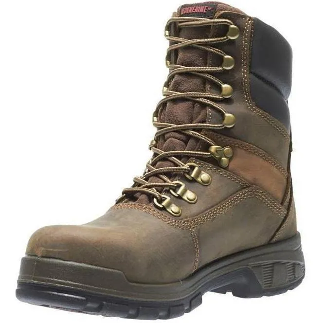 Wolverine Men's Cabor EPX 8" Comp Toe WP Work Boot - Brown - W10316