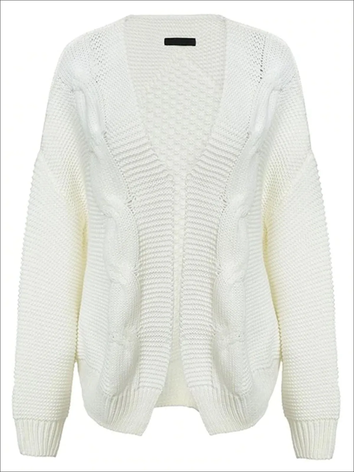 Women's Fall Twist Knitted Casual Cardigan