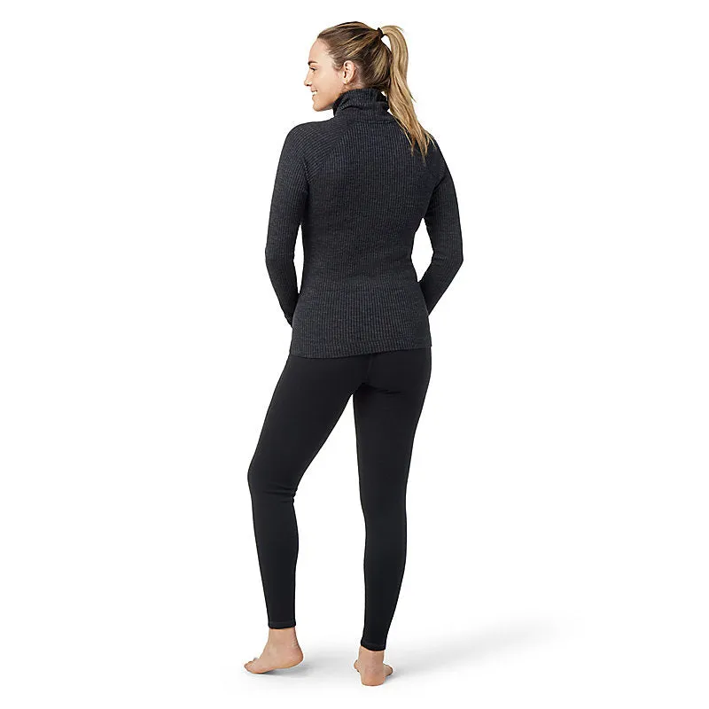 Women's Thermal Merino Rib Turtleneck