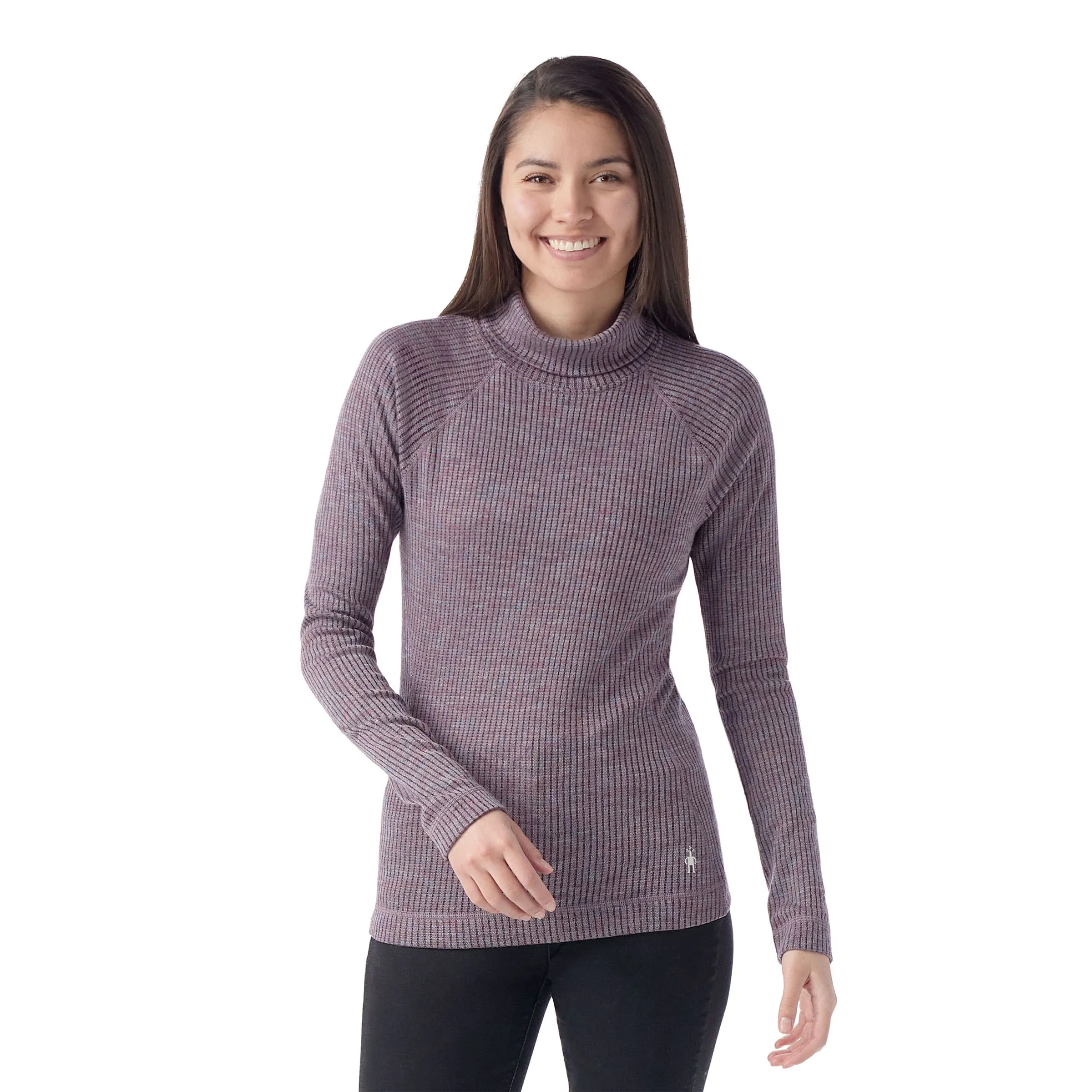 Women's Thermal Merino Rib Turtleneck